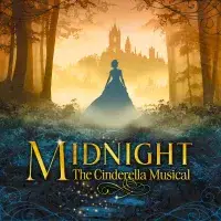 Midnight Musical logo in Gold font with a flourish