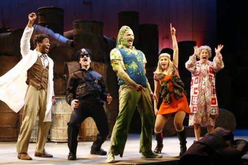 The Off-Broadway Cast of THE TOXIC AVENGER